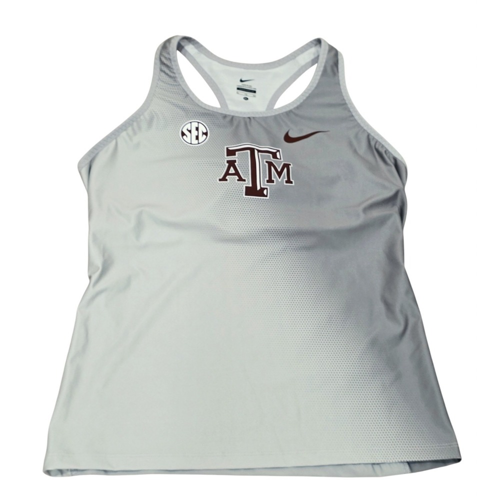 Nike Texas A&M Aggies Track Field Singlet Womens XL SEC Running Tank 825158-XXX